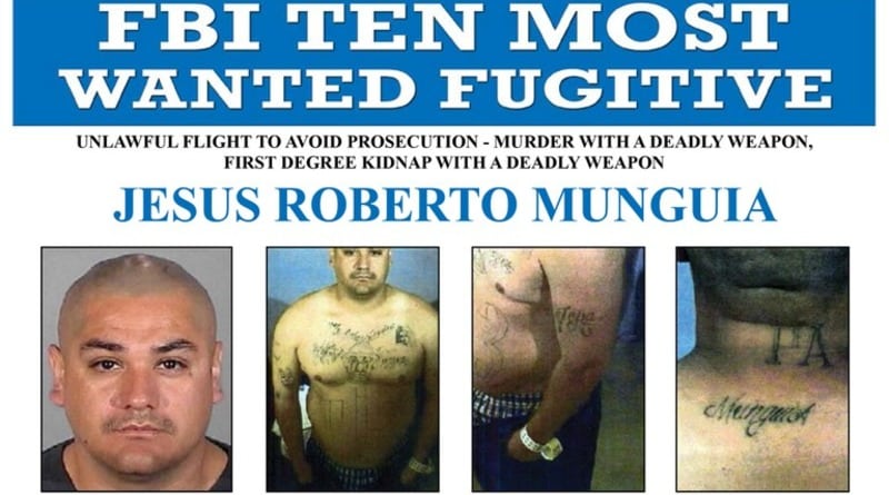 Caught one of 10 FBI’s most wanted murderers