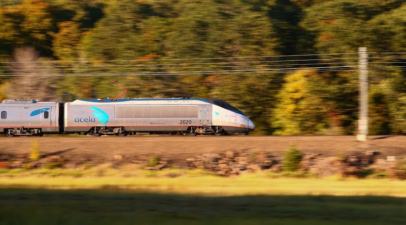 The Amtrak train carriages was decoupled at speeds of 125 miles per hour