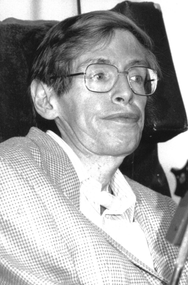 Stephen Hawking died at the age of 76 years