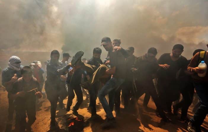 The US called Hamas responsible for the death of 52 protesters on the border of Israel and Gaza