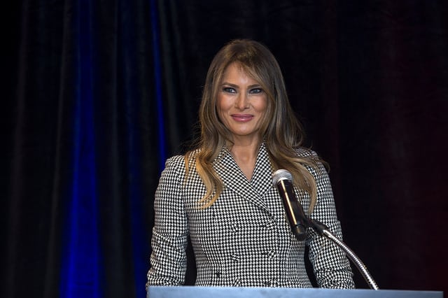 Melania will visit in October Africa, but going there without Donald trump