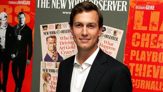 The publication, which is owned by the family of Kushner, dismissed the Russians, who wrote the Pro-Kremlin articles