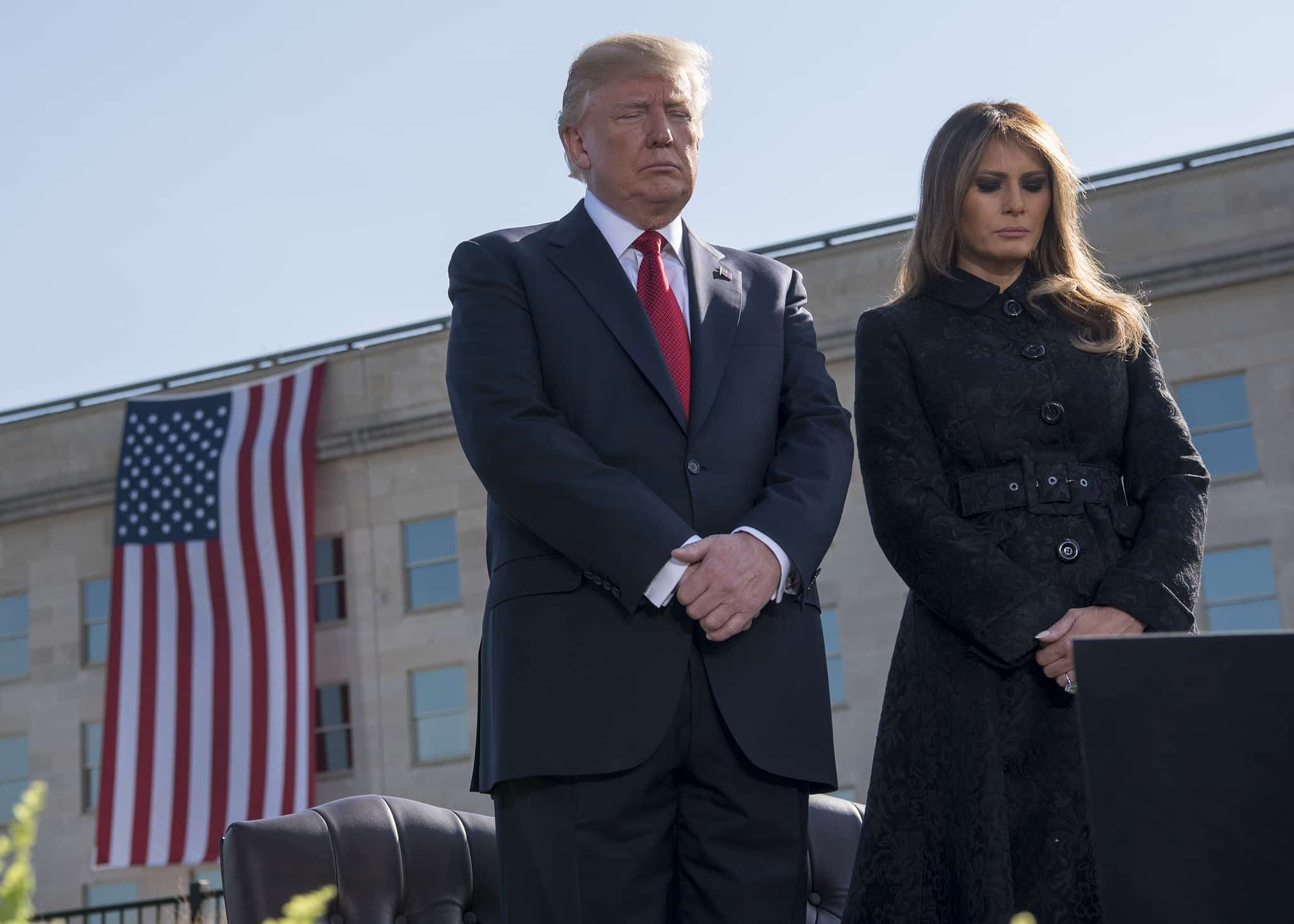 Trump and first lady honor those who died during 9/11 at the «Tower of voices» in Pennsylvania