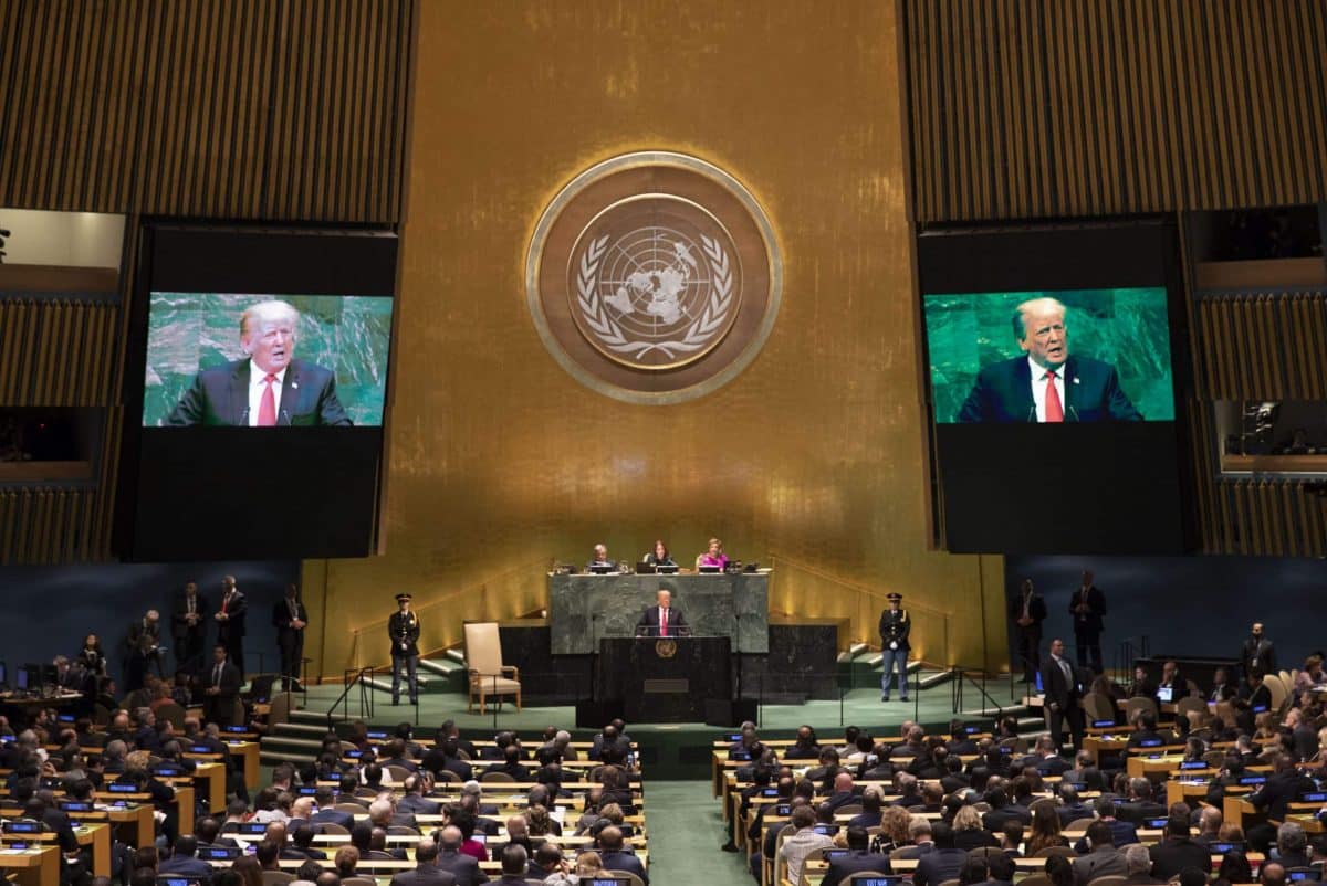 UN leaders laughed after trump about the best administration in US history