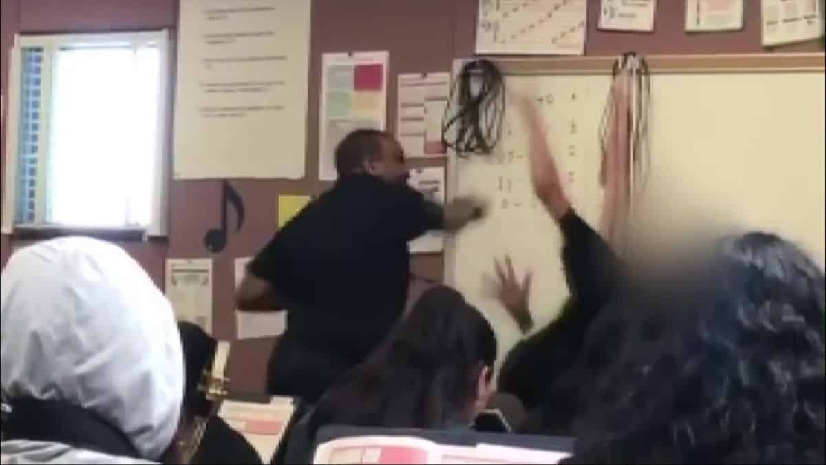 California school teacher was severely beaten 14-year-old student (Video)