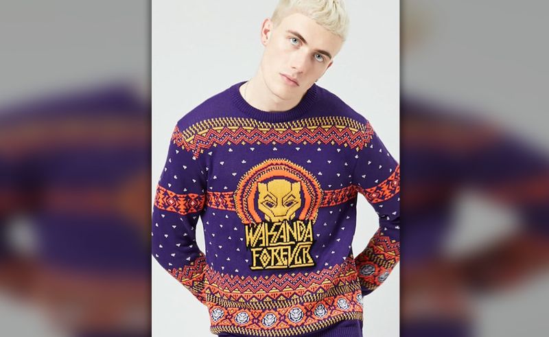 A well-known company was criticized for the white guy in the sweater is the «Black Panther»