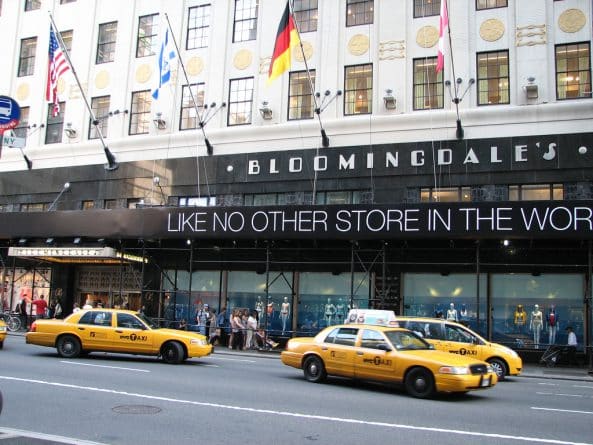In Manhattan, Bloomingdale’s has hit a wall: there is a victim.