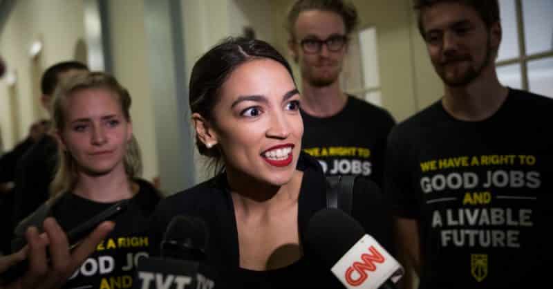 A new course from the Ocasio-Cortez green and socially oriented