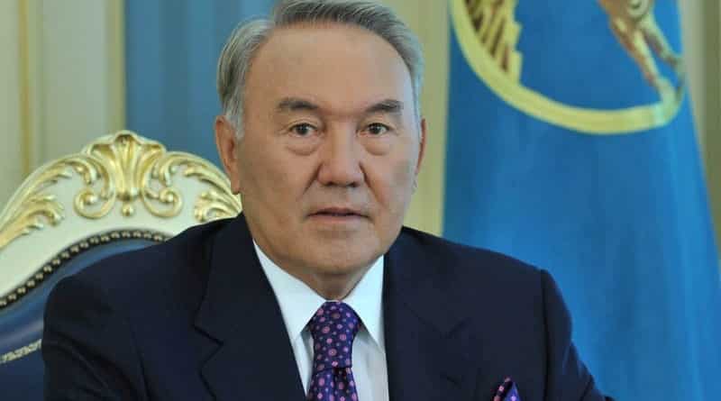 The President of Kazakhstan Nursultan Nazarbayev announced the resignation