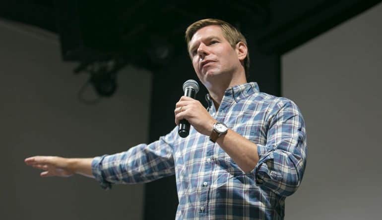 The democratic Congressman from California Eric Swalwell will not allow the adoption in the US, laws like Putin