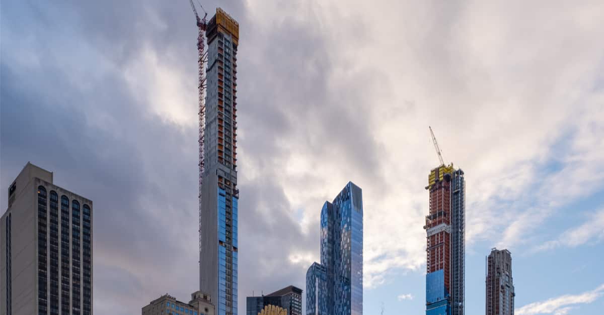 457 metres: Central Park tower Tower in Manhattan — the tallest residential tower in the world