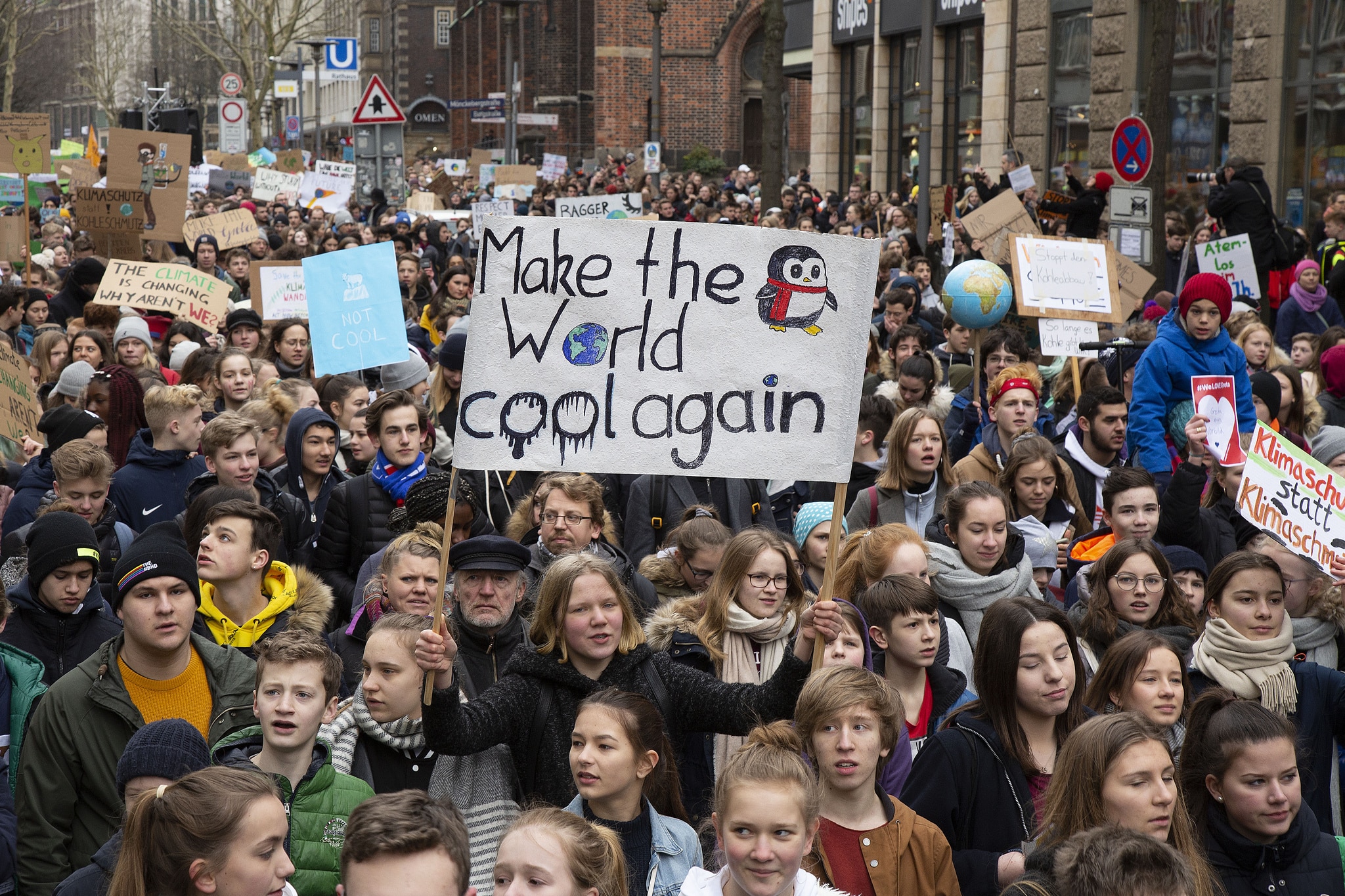 American students will join a global climate strike #FridaysForFuture
