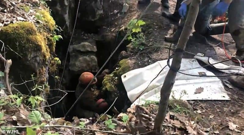 Five people are trapped in «the cave of the Cyclops» all weekend due to heavy rain