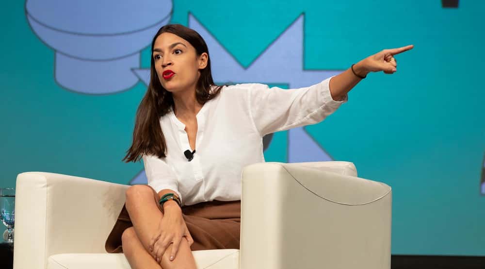 Ocasio-Cortez, responded to the accusations in the language games with African-Americans