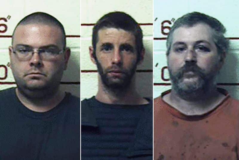 Three men received from 20 to 41 years in prison for the rape of nine horses, several dogs, cows and goats