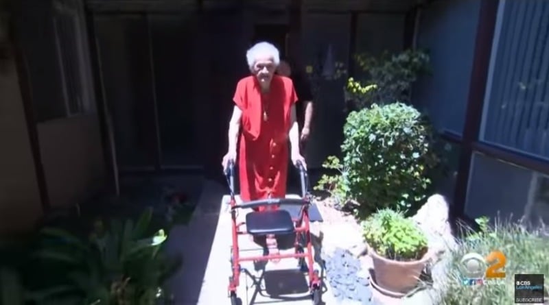 102-year-old California girl evicted from the house, to be able to live there the hostess’s daughter