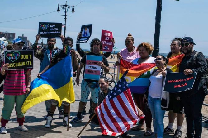 In new York was «Brighton beach pride» — the third Russian gay pride parade