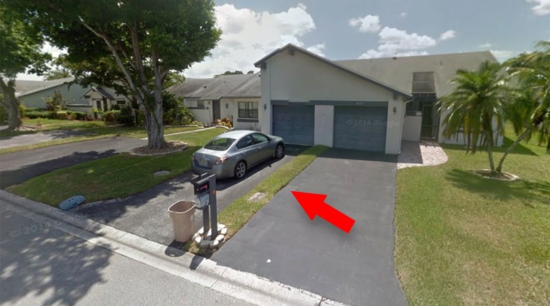 «Villa» in Florida, which the man bought on eBay, turned out to be a strip of land the width of the foot (photos)