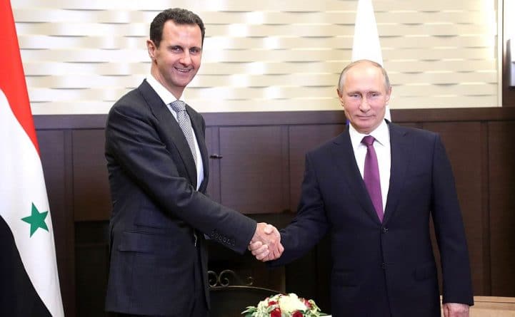Because of the withdrawal of U.S. troops from Bashar al-Assad and Vladimir Putin are winners in the region