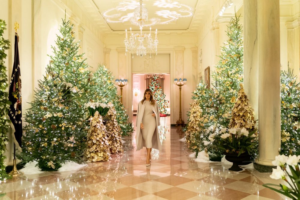 «The spirit of America shines in the White house!»: US first lady Melania trump Patriotic decorated the White house