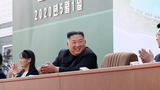 State media in North Korea reported about the appearance of Kim Jong-UN in public