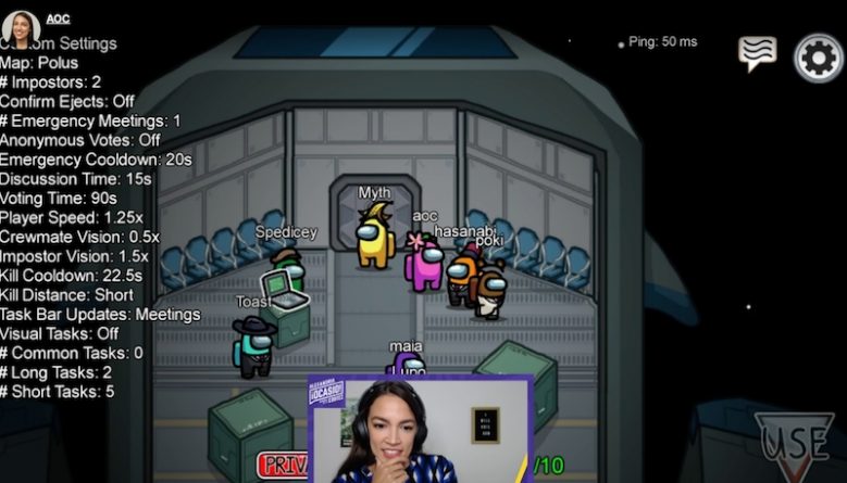 AOC and Ilhan Omar Play Among Us On Twitch To Get Viewers ...