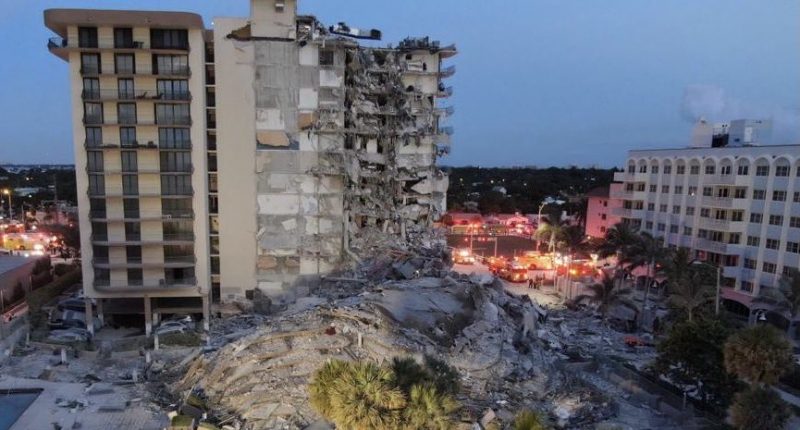 The collapse of a high-rise building in Florida: Search work was suspended due to «structural problems»