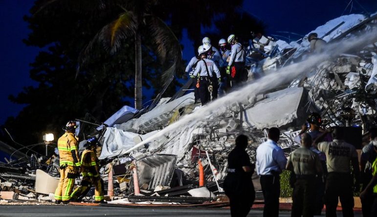 The collapse of a condominium in Florida: The number of victims has increased to 20, among them-the 7-year-old daughter of a firefighter