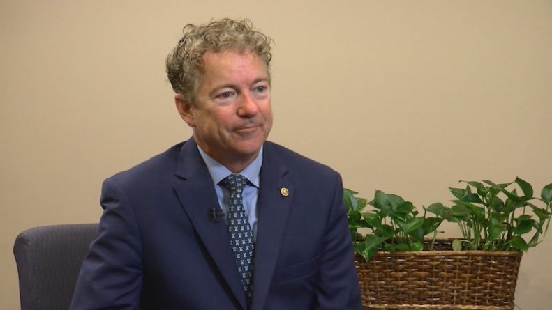 Rand Paul Blocked On YouTube For Misinformation About Wearing Masks