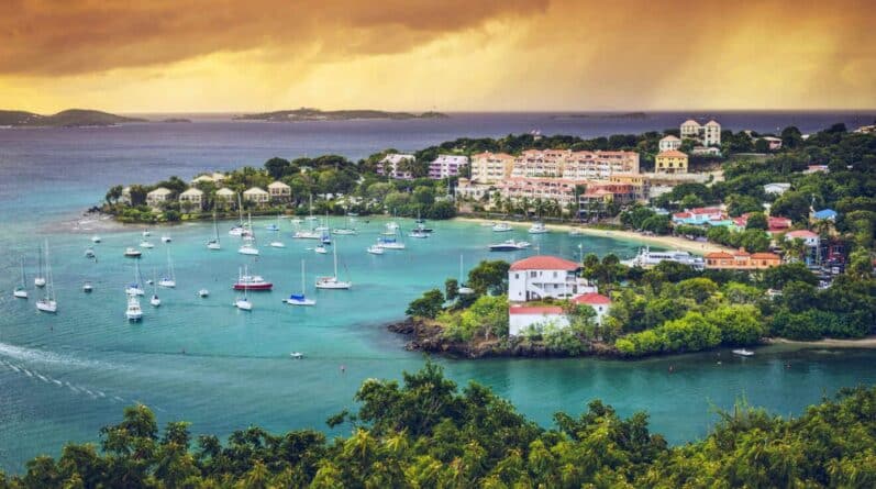 Caribbean: Virgin Islands St. Thomas and Magens Bay
