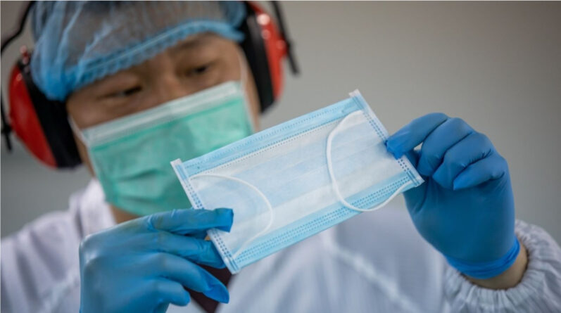In Japan, they created a protective mask that glows when in contact with coronavirus
